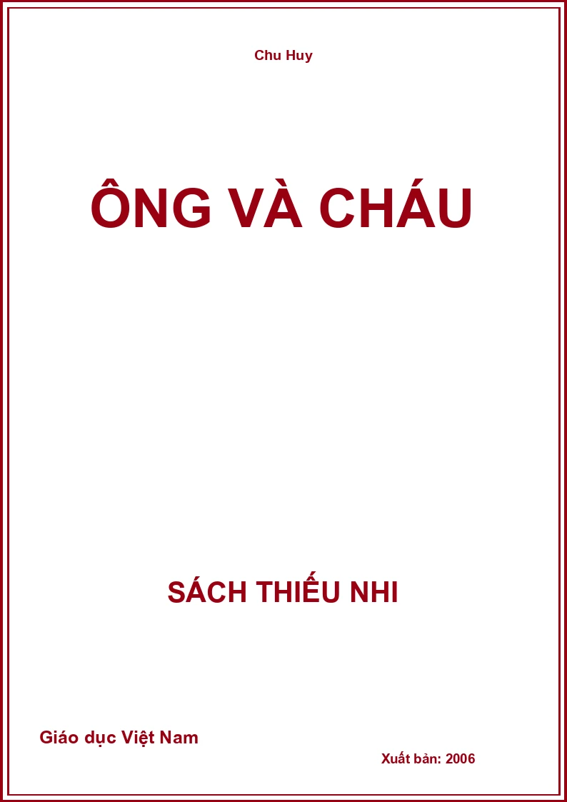 Ông và cháu