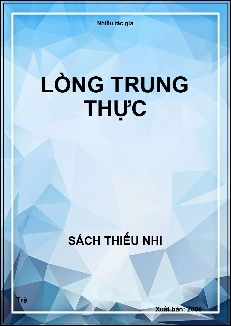Lòng trung thực