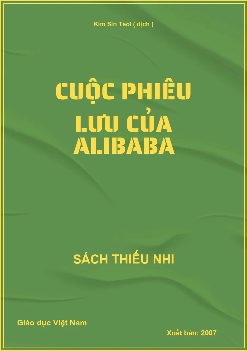 Cuộc phiêu lưu của Alibaba