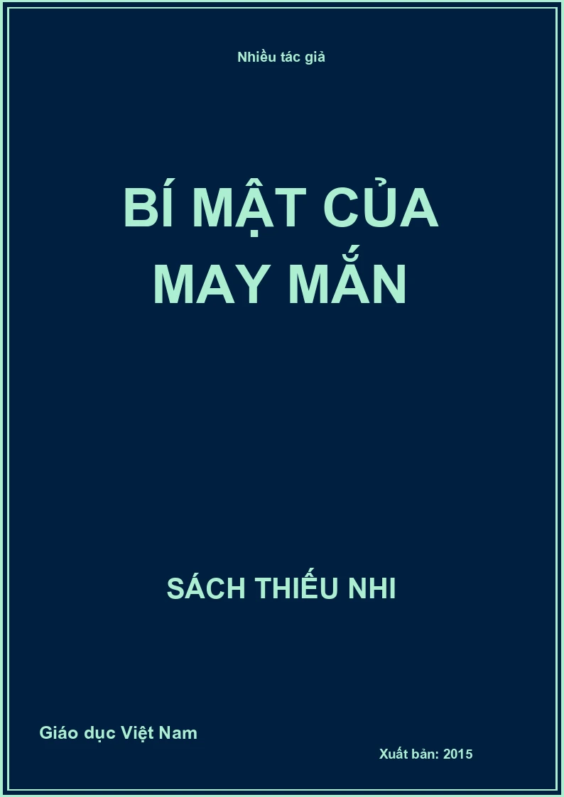 Bí mật của may mắn