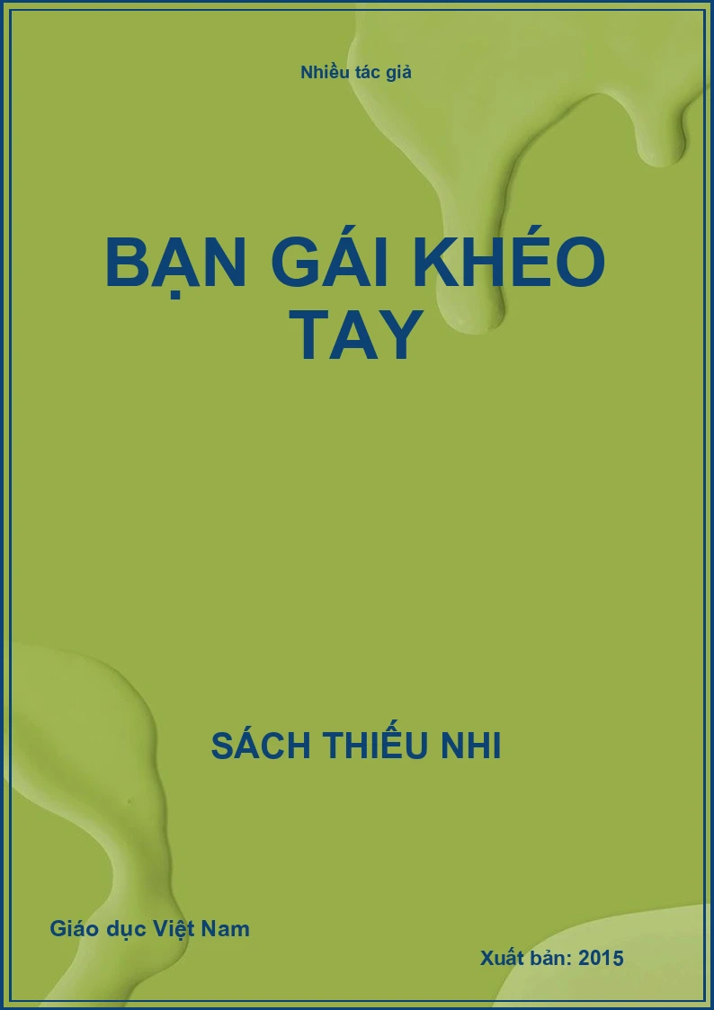 Bạn gái khéo tay