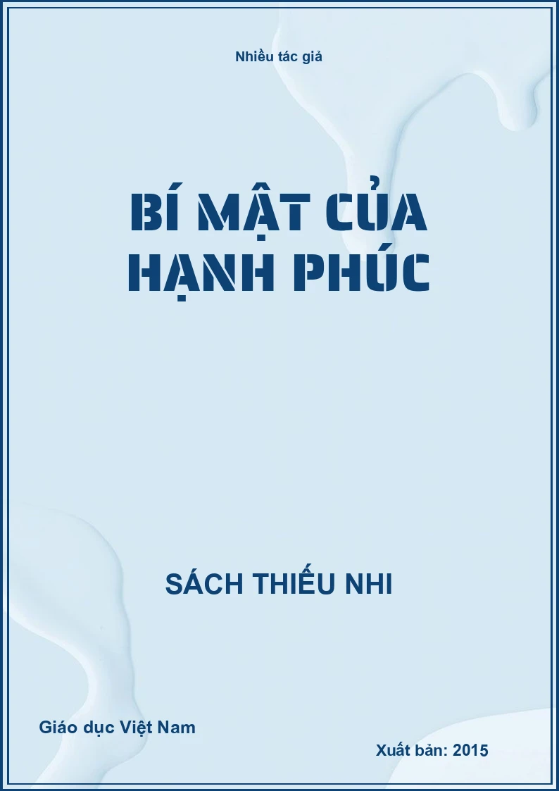 Bí mật của hạnh phúc