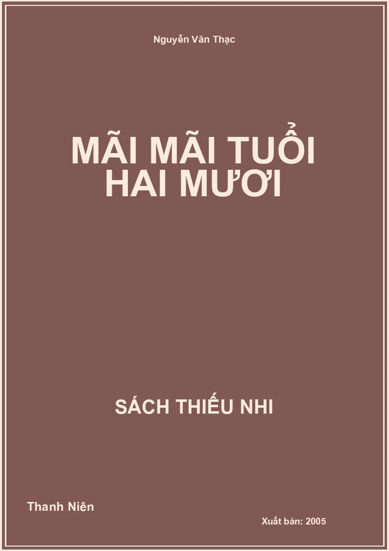 Mãi mãi tuổi hai mươi