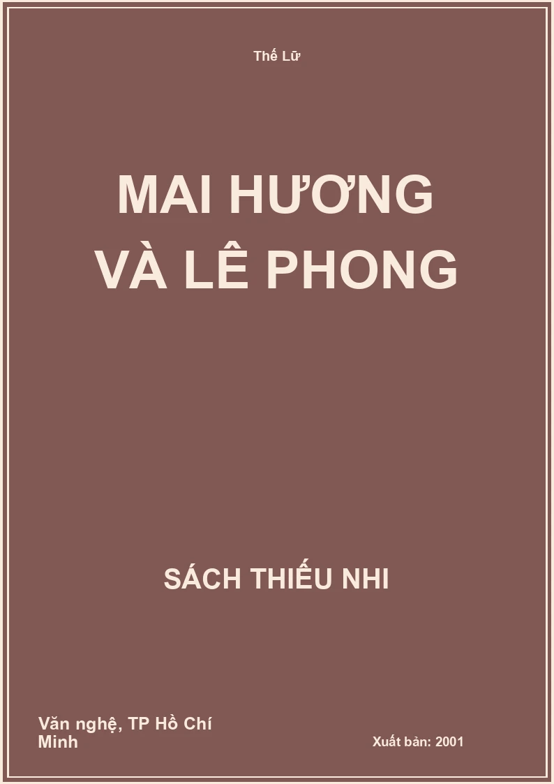 Mai Hương và Lê Phong