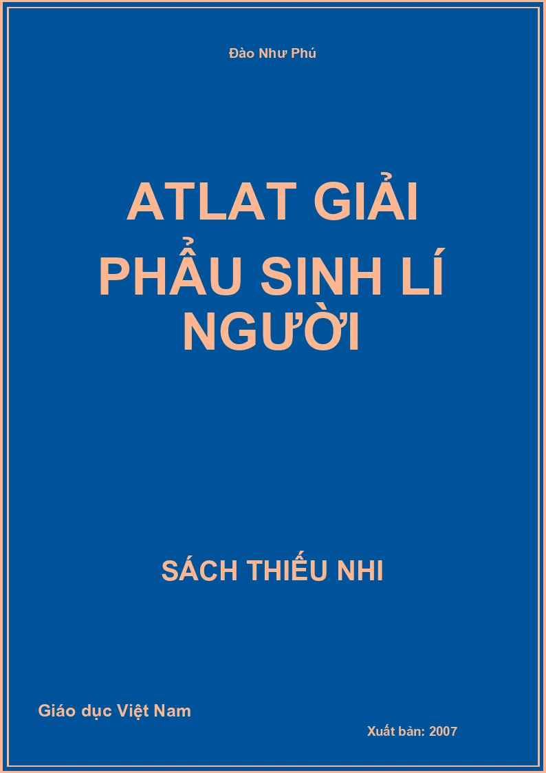 Atlat giải phẩu sinh lí người