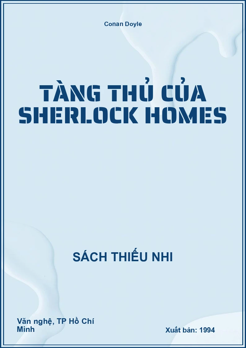 Tàng thủ của Sherlock Homes