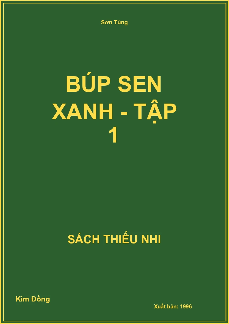Búp sen xanh - Tập 1