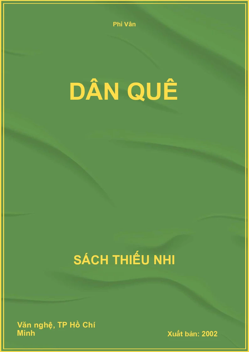 Dân quê