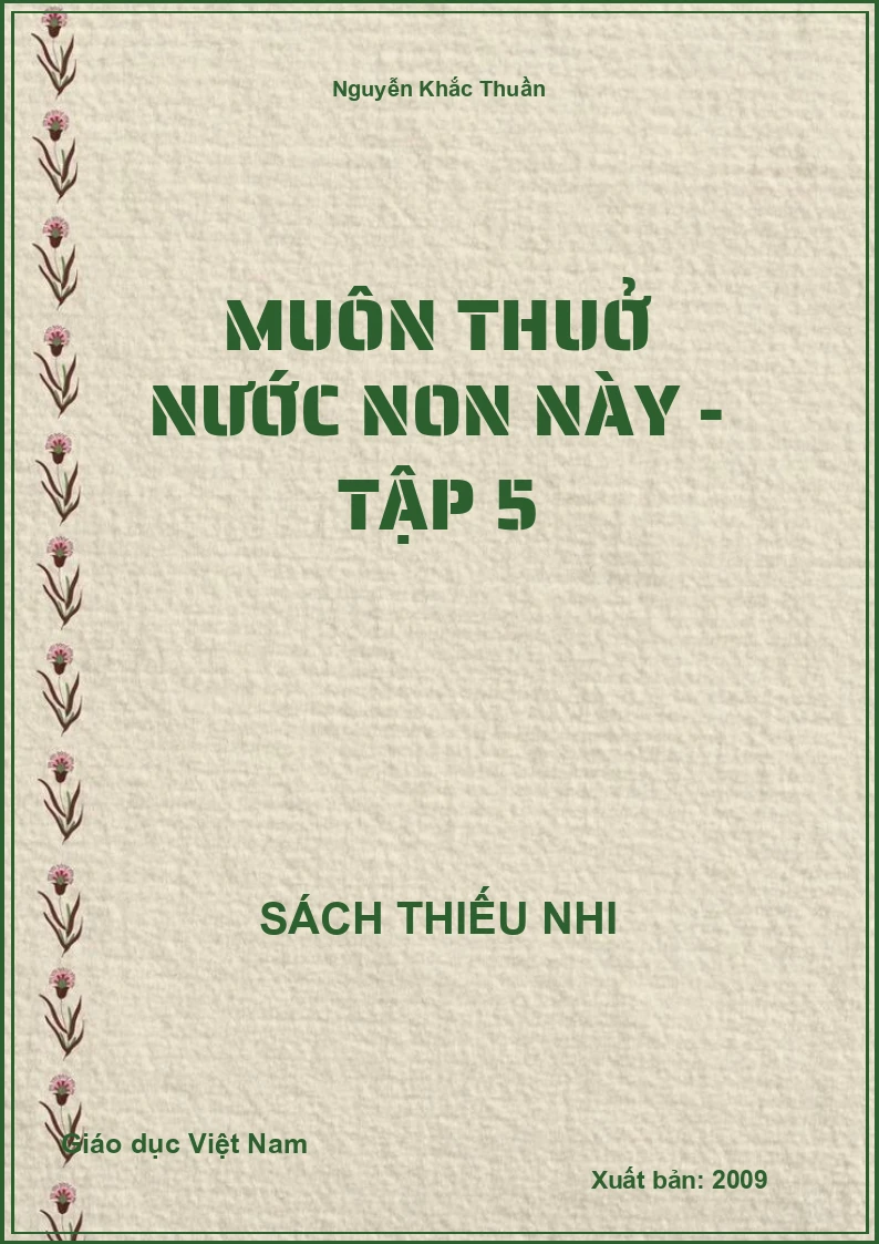 Muôn thuở nước non này - Tập 5