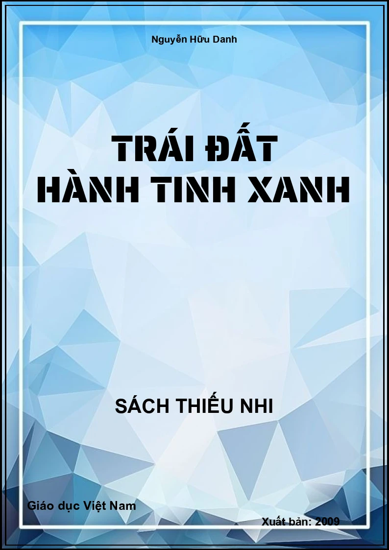 Trái đất hành tinh xanh