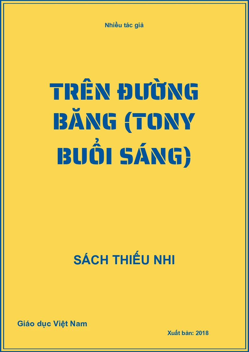 Trên đường băng (Tony buổi sáng)