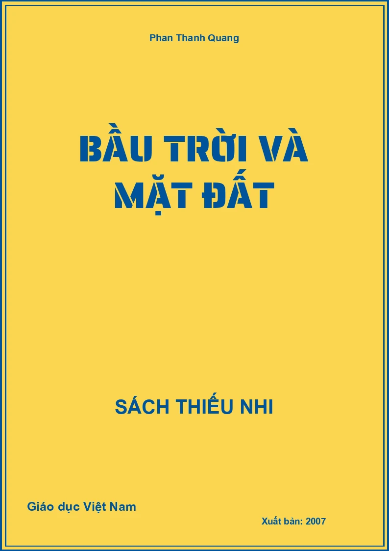 Bầu trời và mặt đất