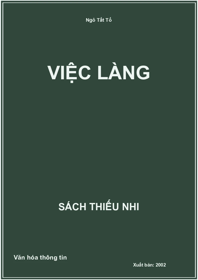 Việc làng