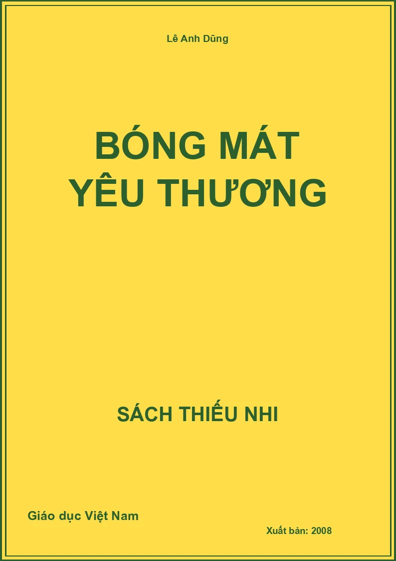 Bóng mát yêu thương