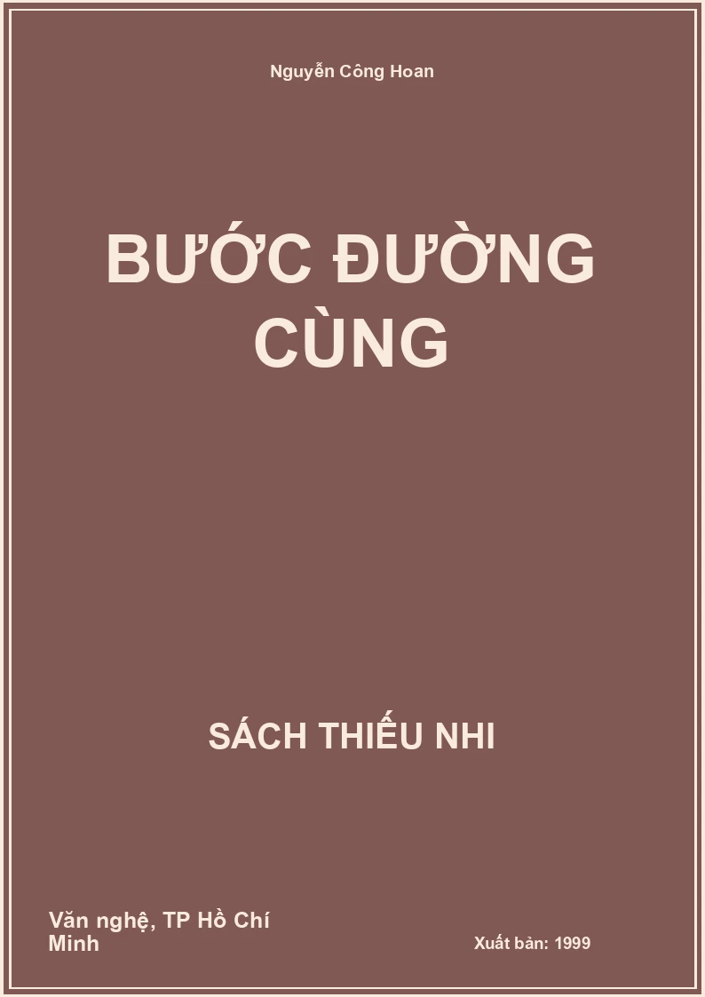 Bước đường cùng
