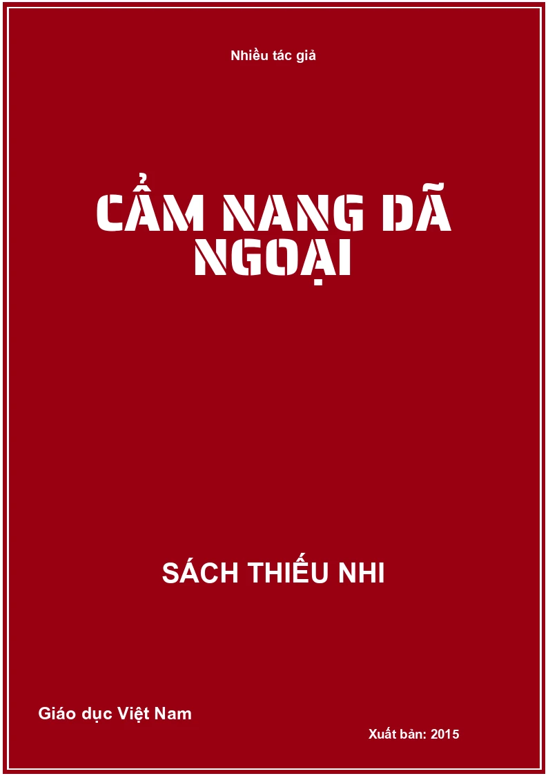Cẩm nang dã ngoại