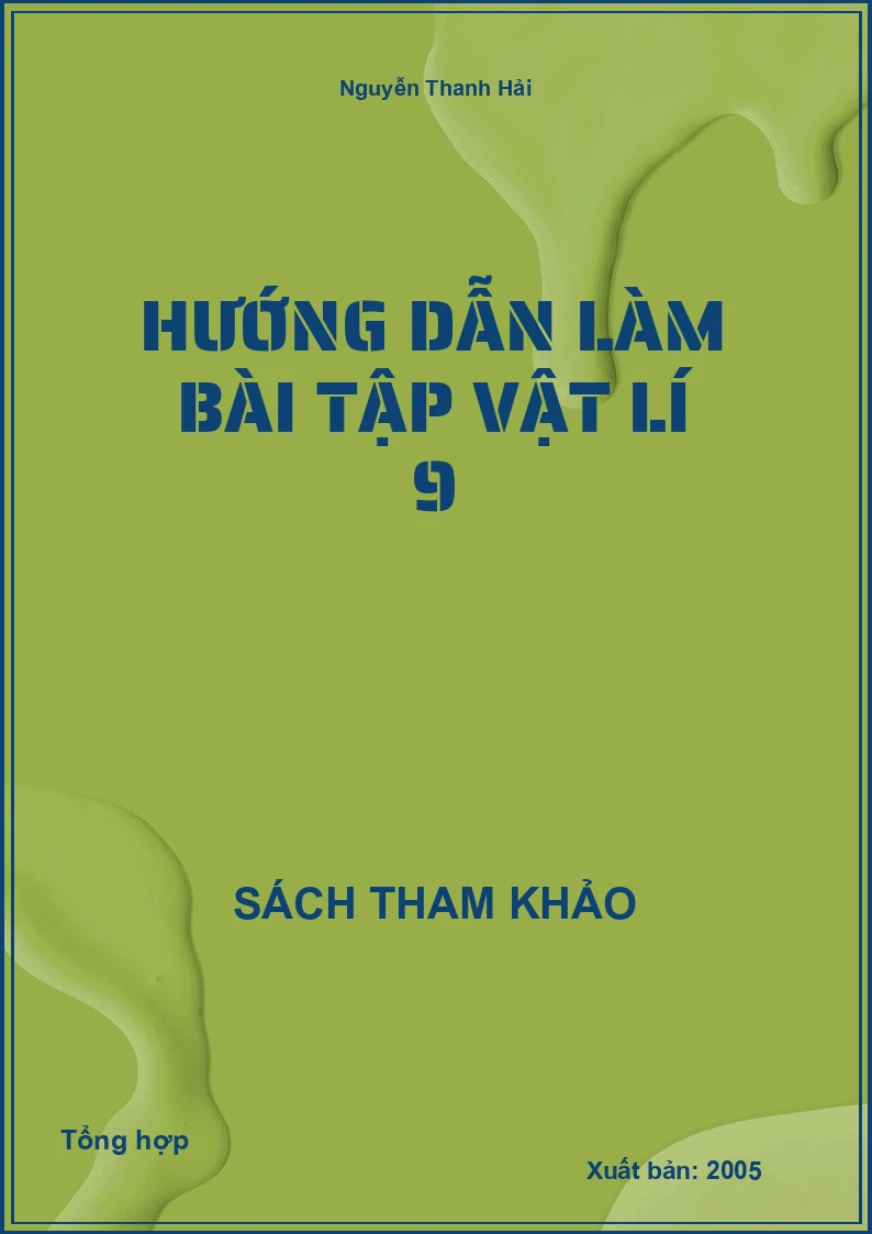 Hướng dẫn làm bài tập Vật Lí 9