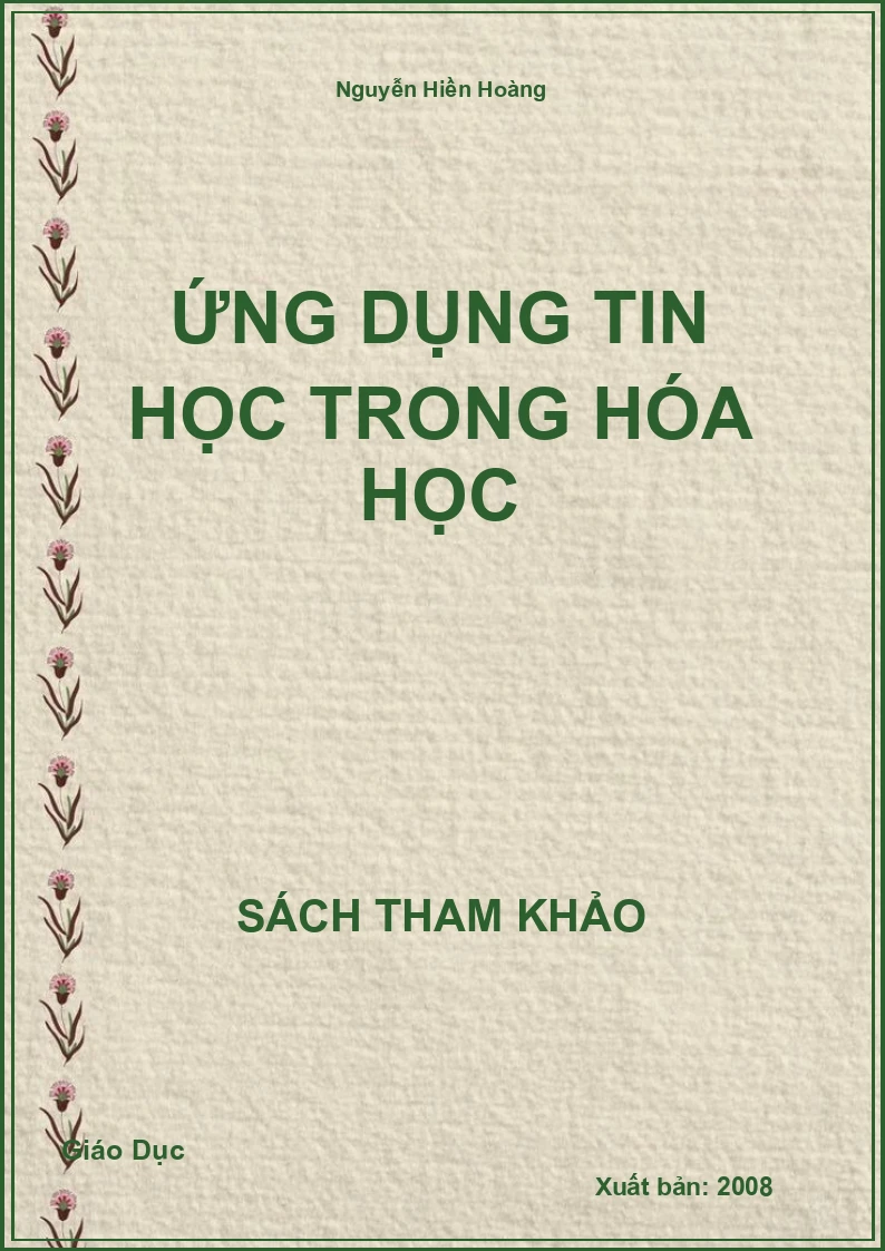Ứng dụng tin học trong Hóa học