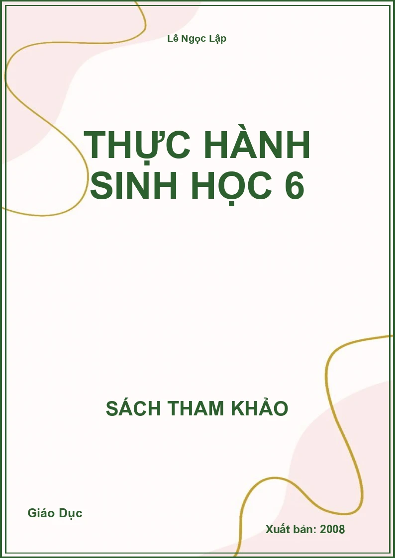 Thực hành Sinh học 6