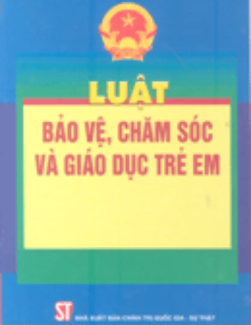 Luật bảo vệ, chăm sóc và giáo dục trẻ em