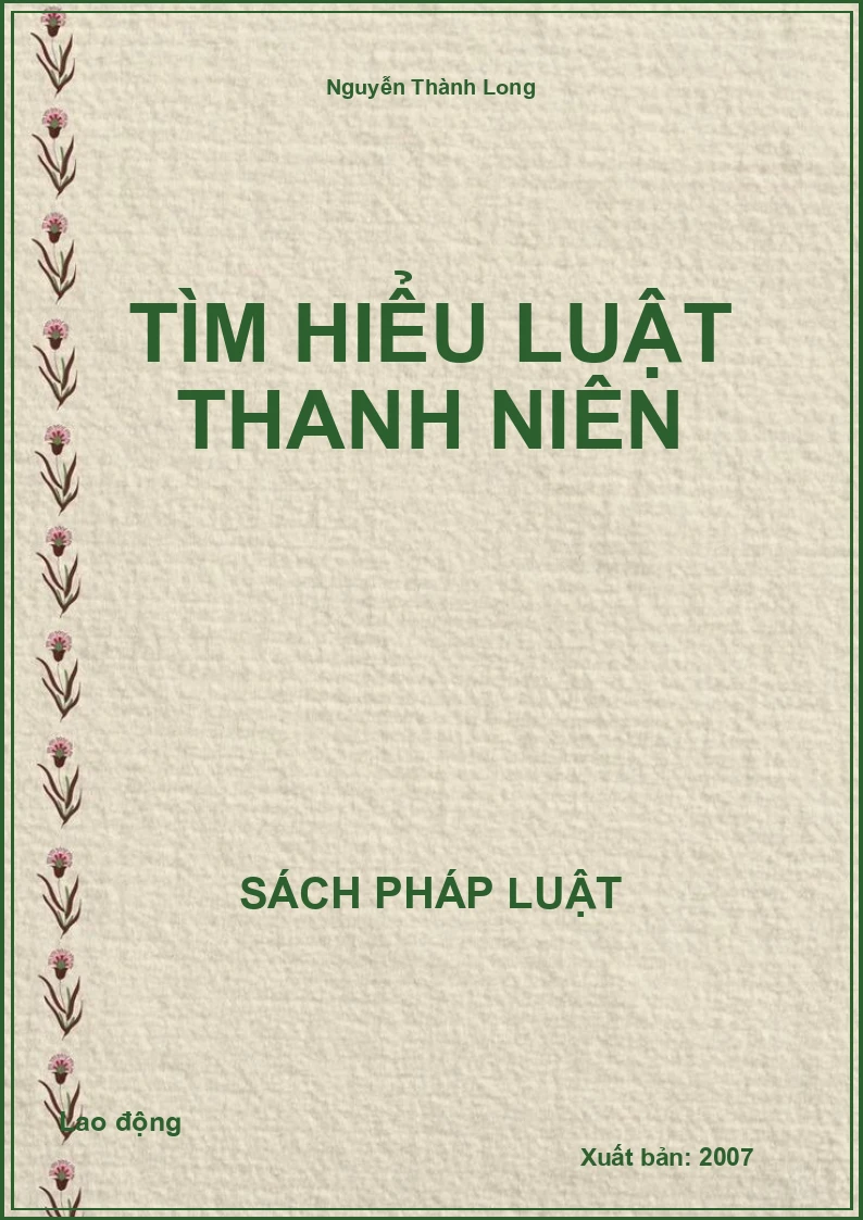 Tìm hiểu luật thanh niên