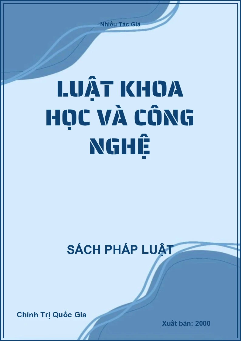 Luật khoa học và công nghệ