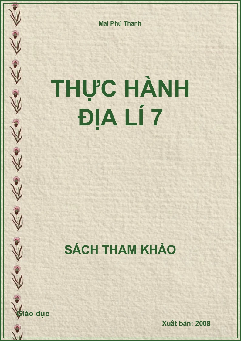 Thực Hành Địa Lí 7