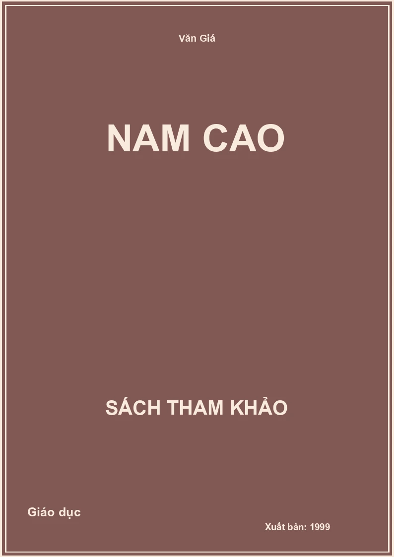 Nam Cao