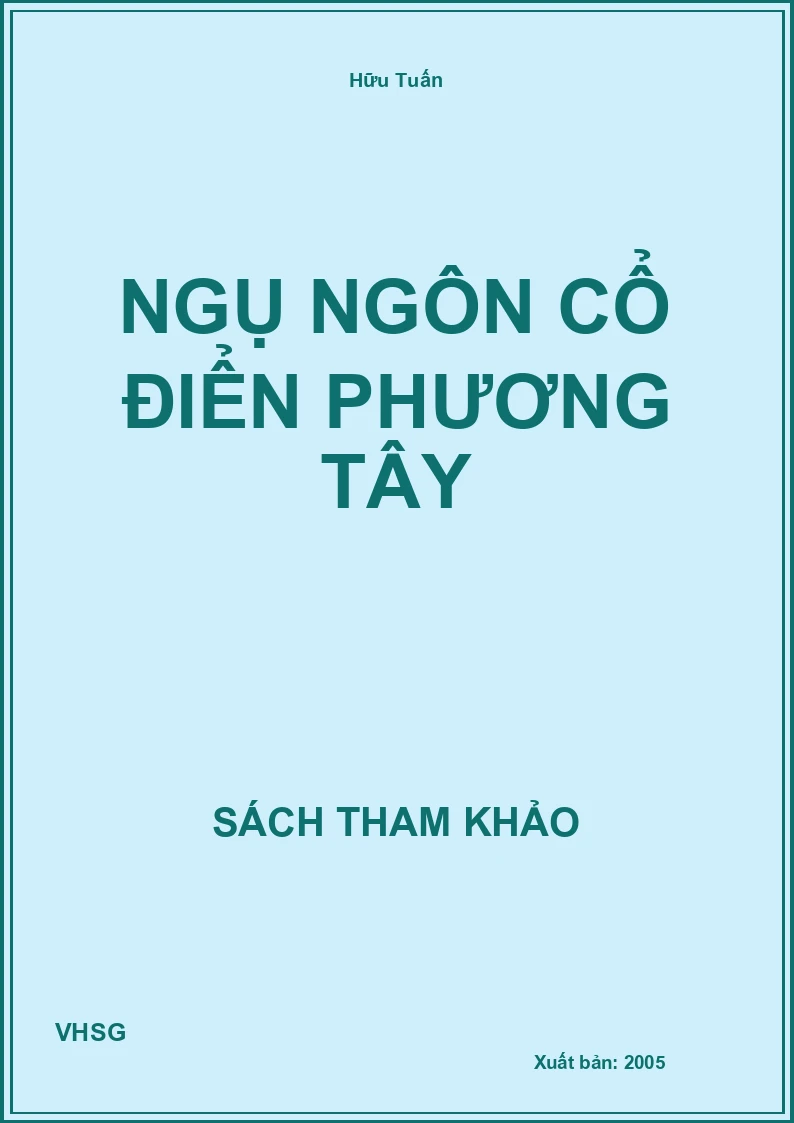 Ngụ Ngôn Cổ Điển Phương Tây
