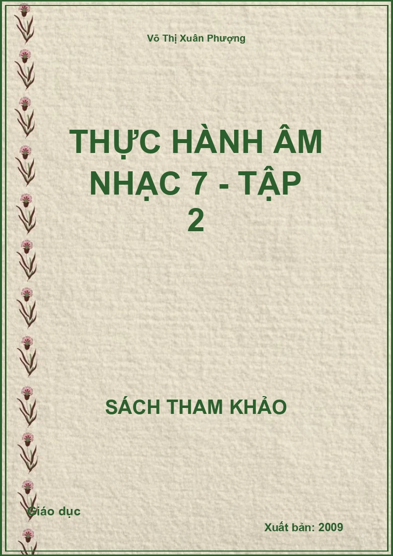 Thực Hành Âm Nhạc 7 - Tập 2