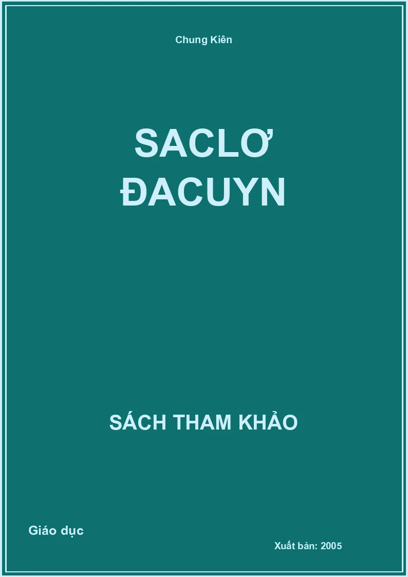 Saclơ Đacuyn