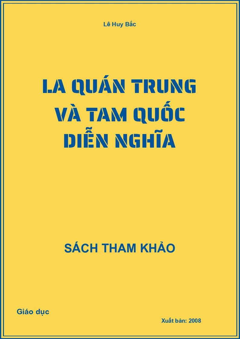 La Quán Trung Và Tam Quốc Diễn Nghĩa