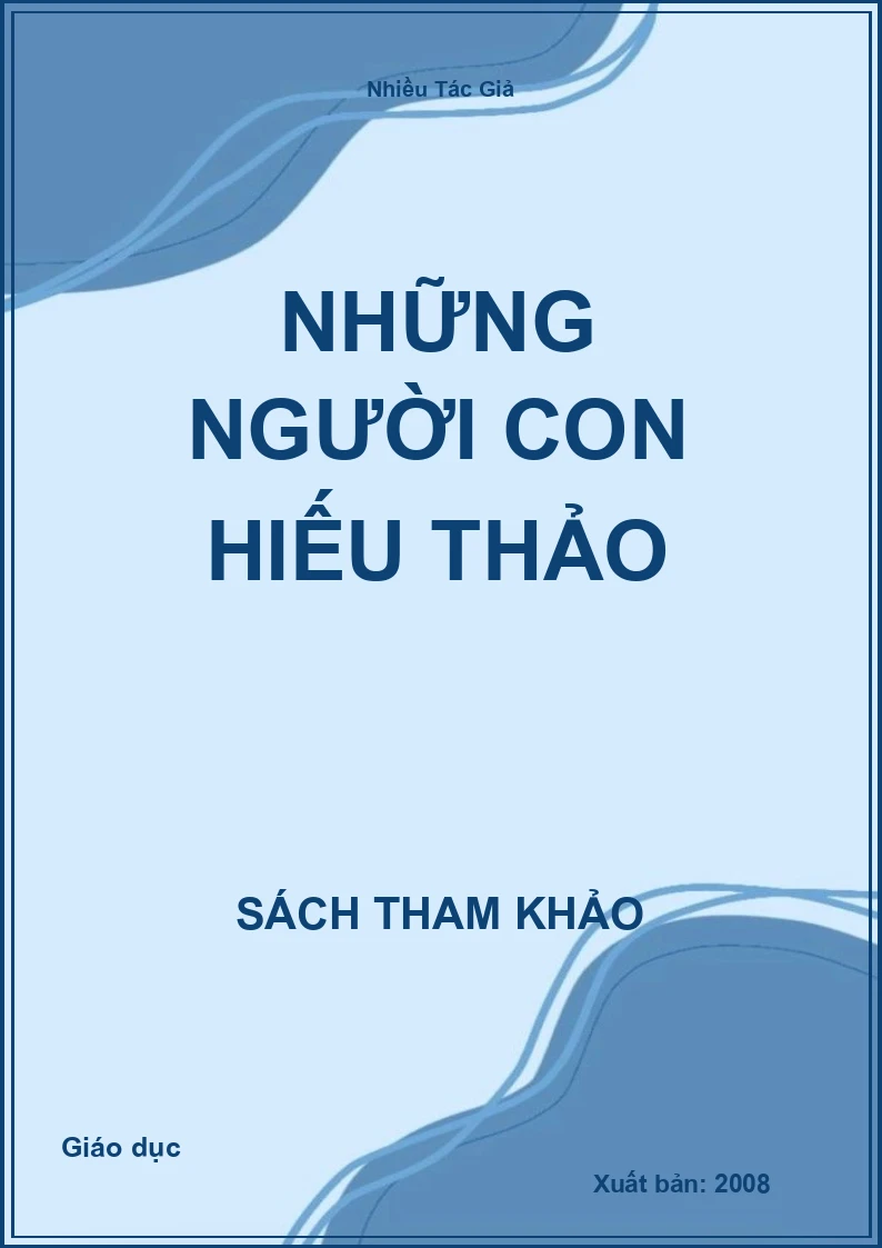 Những Người Con Hiếu Thảo
