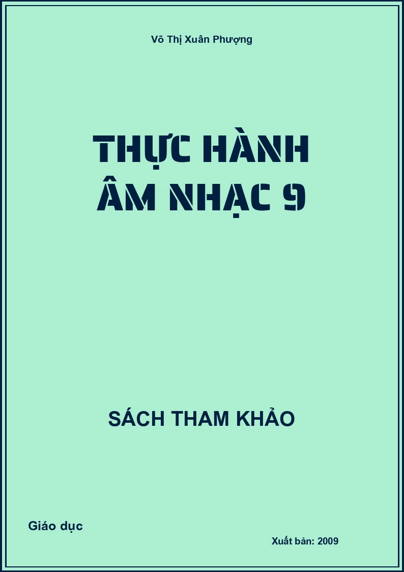 Thực Hành Âm Nhạc 9