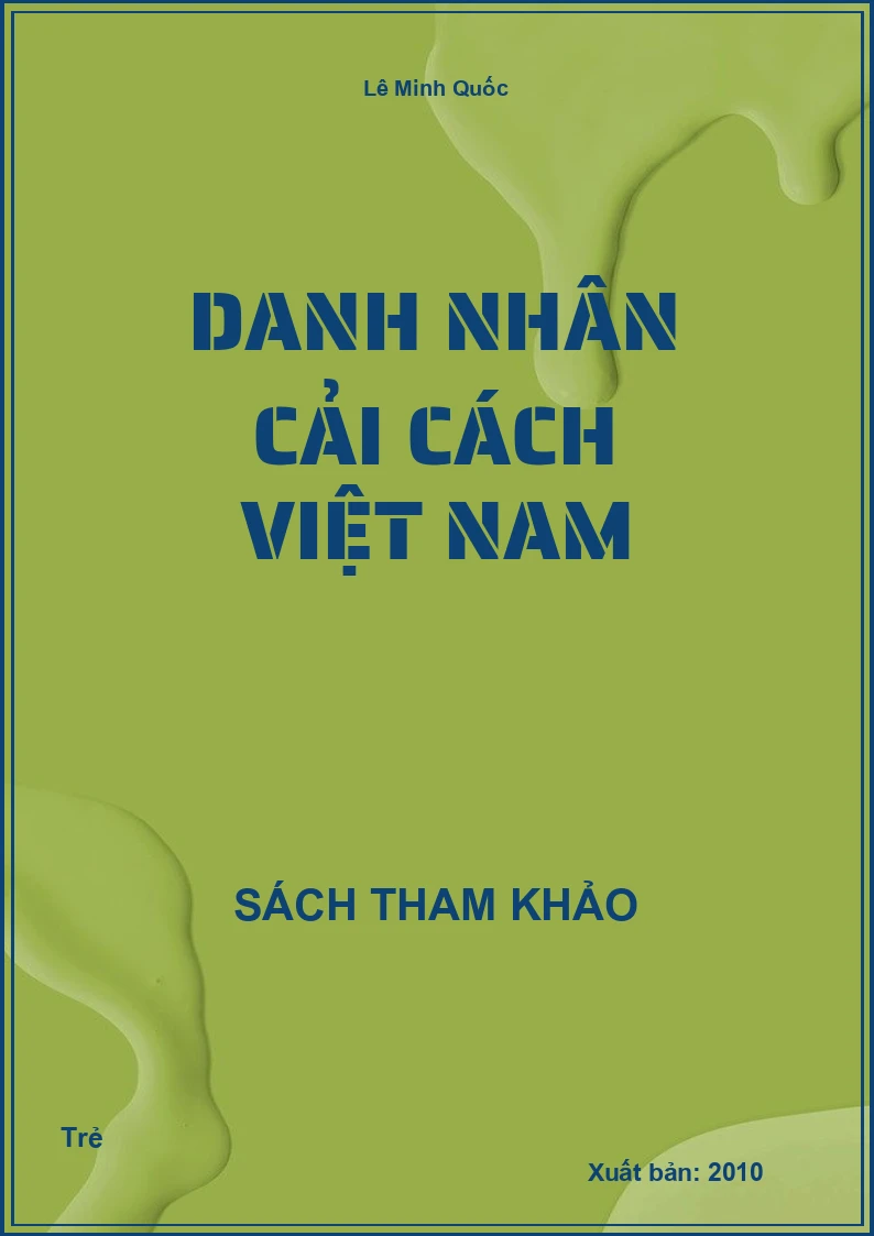 Danh Nhân Cải Cách Việt Nam