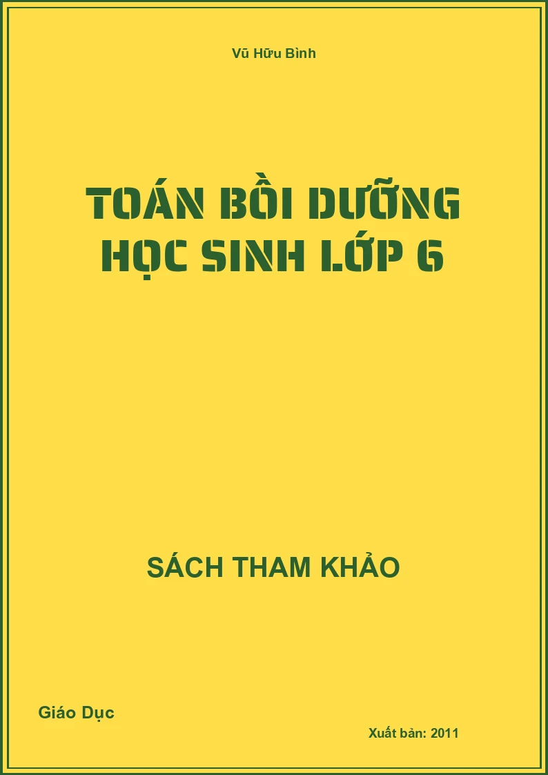 Toán Bồi Dưỡng Học Sinh Lớp 6