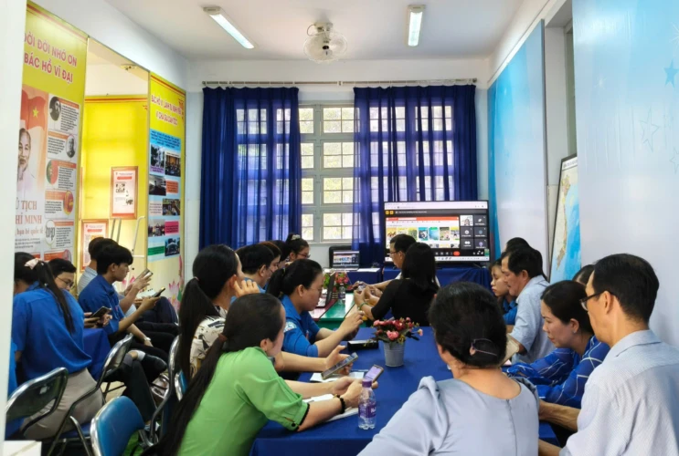 Tập Huấn Thư Viện Số DLib K12 Tại Trường THCS Trần Bình Trọng