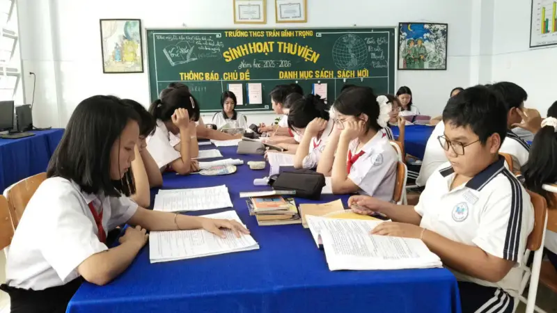 Tiết đọc thư viện Tháng 9 – Truyền thống nhà trường qua những trang sách đầy ý nghĩa