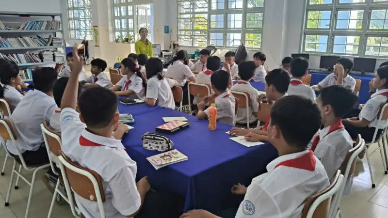 Tiết đọc thư viện Tháng 1 – Hồn Việt trong từng trang sách: Hành trình chạm đến giá trị truyền thống