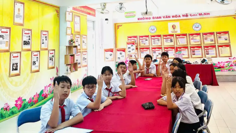 Tiết đọc thư viện Tháng 3 – Khám phá thiên nhiên: Hành trình đánh thức ý thức bảo vệ môi trường