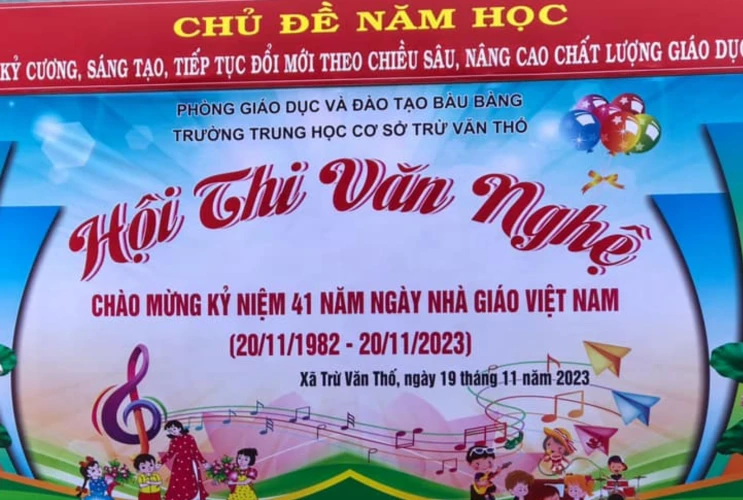 Vòng sơ khảo Hội thi văn nghệ chào mừng 41 năm ngày Nhà giáo Việt Nam