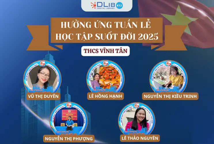 Thầy Cô Trường THCS Vĩnh Tân Hưởng Ứng Tuần Lễ Học Tập Suốt Đời Năm 2025