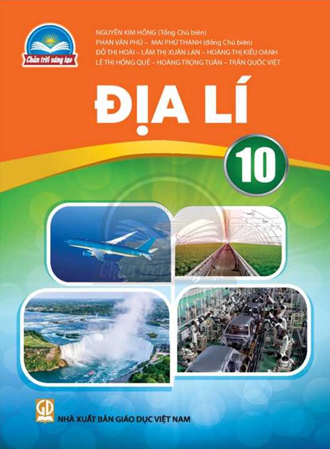 Sách giáo khoa Địa lí 10 - Chân trời sáng tạo