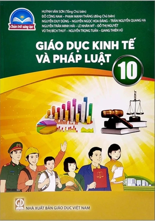 Sách giáo khoa Giáo dục kinh tế và pháp luật 10 - Chân trời sáng tạo