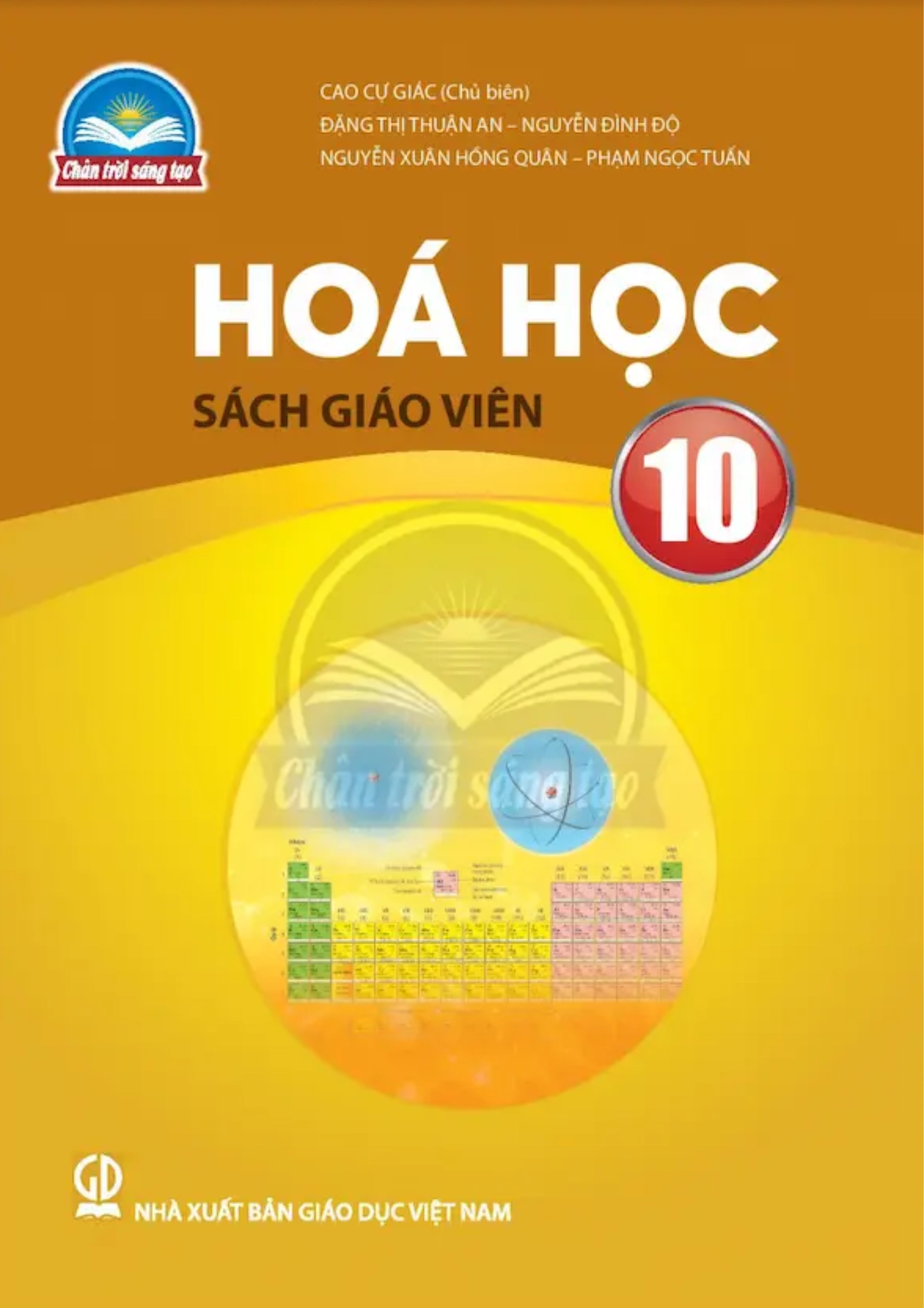 Sách giáo viên Hóa học 10 - Chân trời sáng tạo