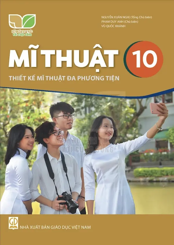 Sách giáo khoa Mĩ Thuật 10 - Thiết kế mĩ thuật đa phương tiện
