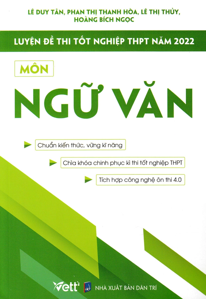 Luyện đề thi tốt nghiệp THPT năm 2022 môn Ngữ văn