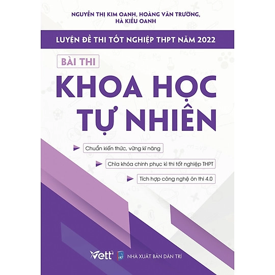 Luyện đề thi tốt nghiệp THPT năm 2022 Bài thi Khoa học tự nhiên