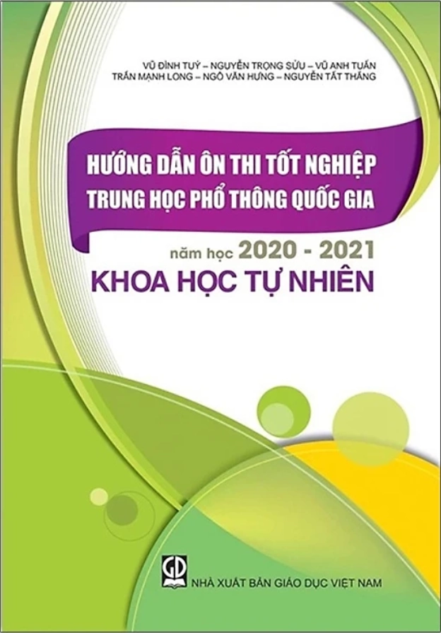 Hướng dẫn ôn thi tốt nghiệp THPT Quốc gia năm học 2020 - 2021 các môn Khoa Học Tự Nhiên