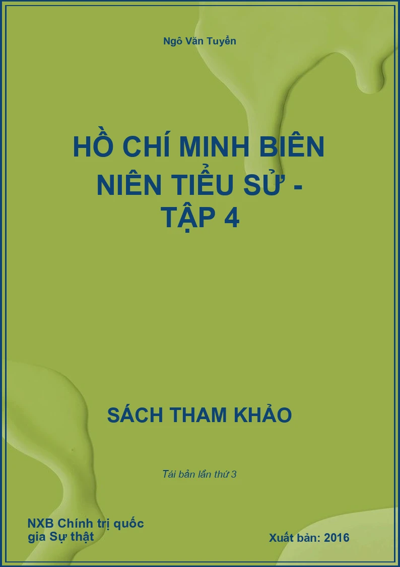 Hồ Chí Minh biên niên tiểu sử - Tập 4